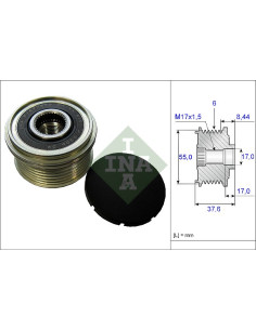 Generatora skriemelis 535 0246 10